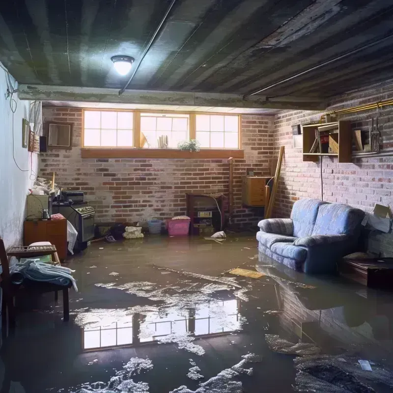 Flooded Basement Cleanup in Tonto Basin, AZ